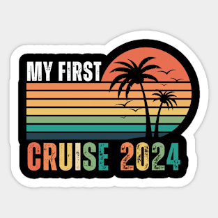 My first cruise 2024 Sticker